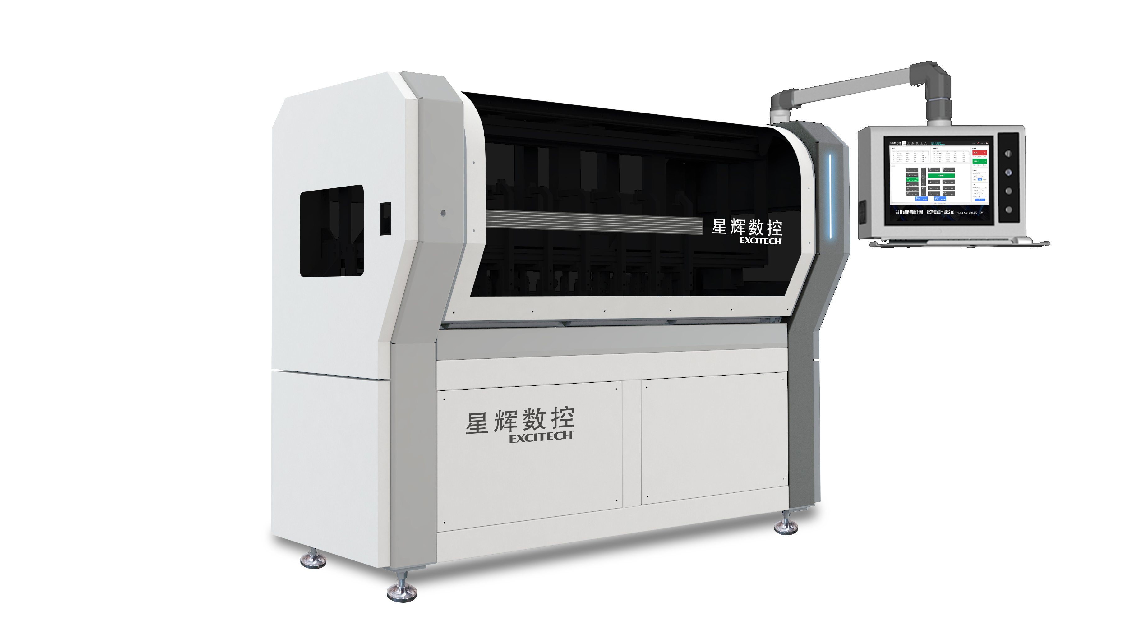 Excitech CNC 2300 बक्स बनाउने मेसिन, उत्पादन विवरणहरू प्रदर्शित छन्!