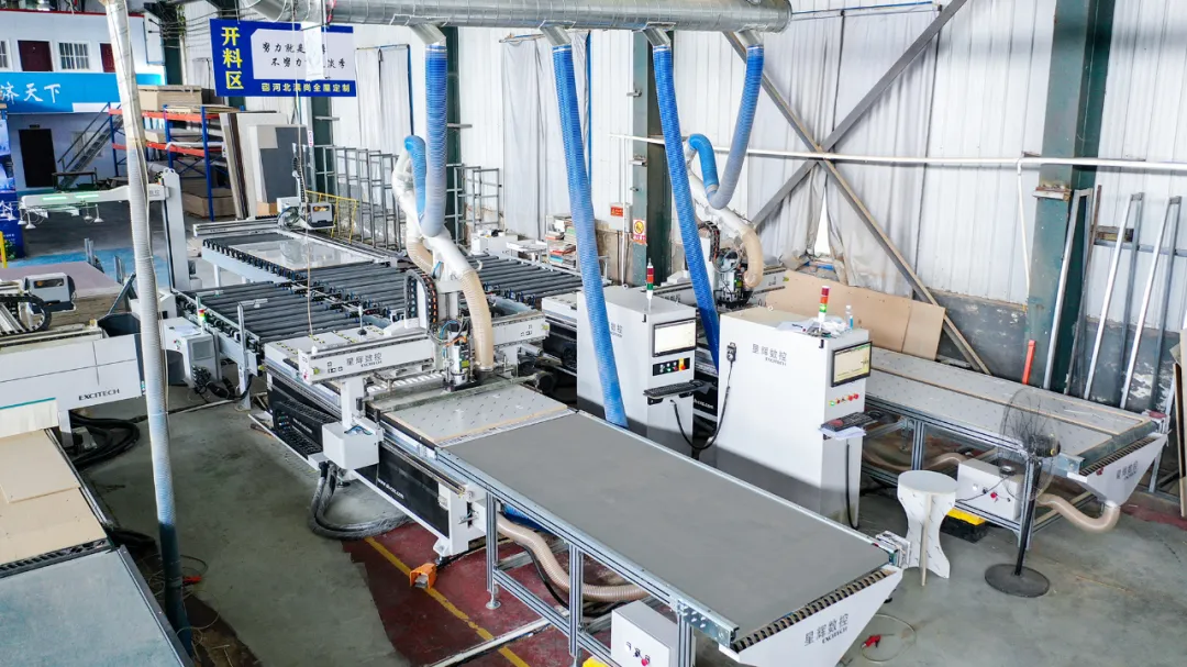 EXCITECH Woodworking CNC काट्ने मेसिनका प्रकारहरू।