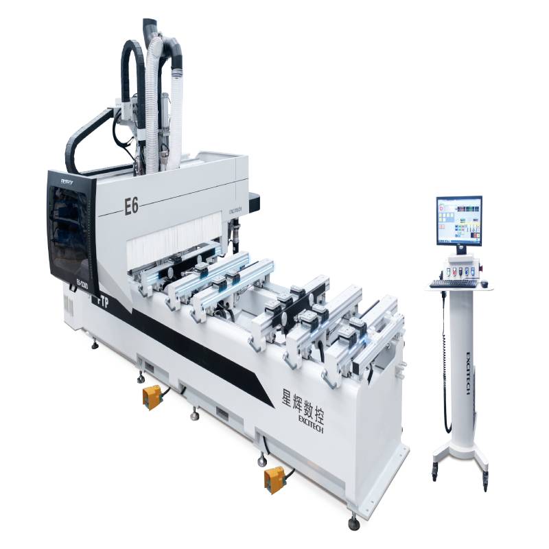 PTP CNC फर्नीचर ड्रिलिंग राउटर मेसिन